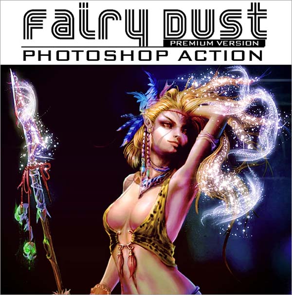 Fairy Dust Photoshop Action