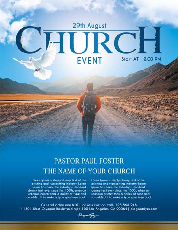 Church Poster Design Templates Free Download Poster Design