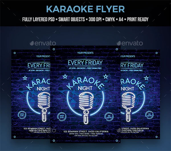 Karaoke Flyer