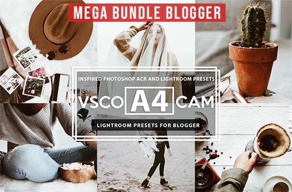 Mega Bundle Blogger Lightroom Presets
