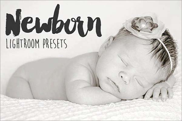 Newborn Photoshop Lightroom Presets