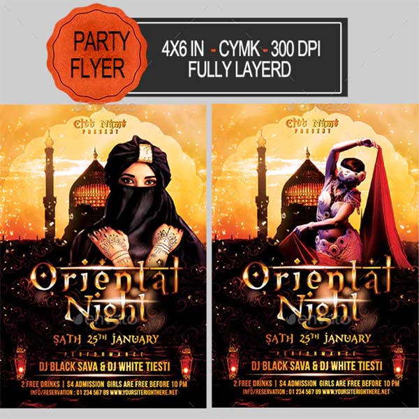 Oriental islamic Night Flyer