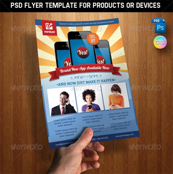 PSD Product Flyer Template