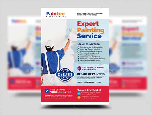 Painting Contractor Flyer Template