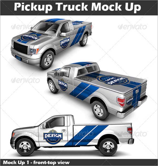 Pickup Truck Mock Up