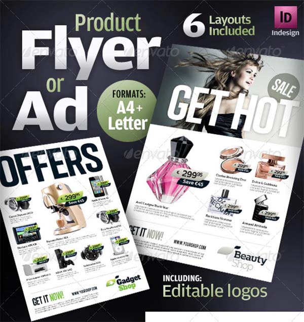 Product Ads Flyers Template