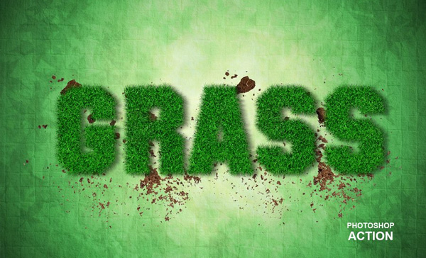Realistic Grass Photoshop Actions