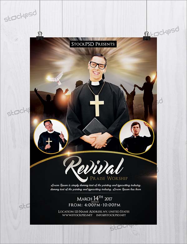 Free Revival Flyer Templates