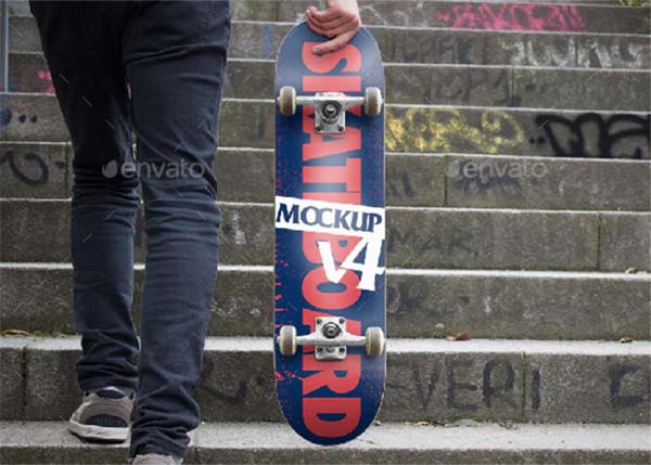 Skateboard Mockup Design