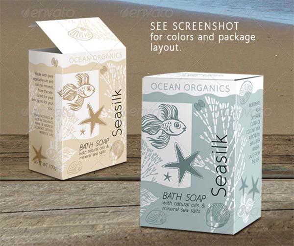 Beauty Soap Box Inspired Design Template