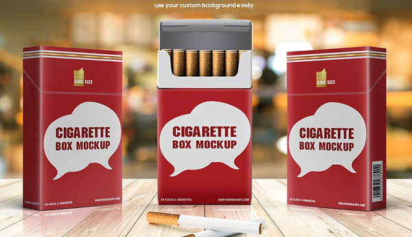Best Cigarette Box Mockup