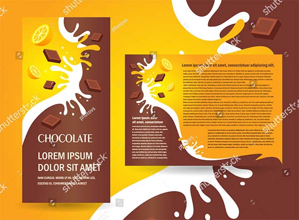 Chocolate Brochure Design Template