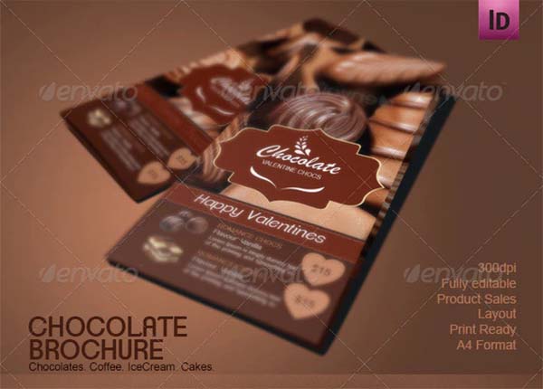 Chocolate Shop Brochure Template