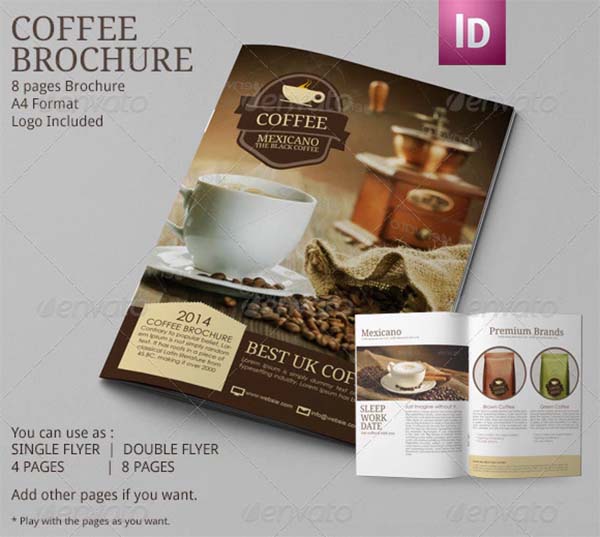 Coffee Brochure Template