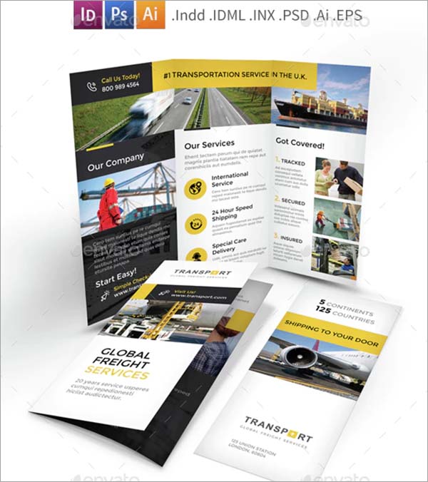 Freight Trifold Brochure