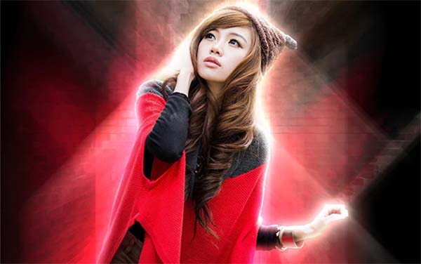 Light glowing Effect Photoshop Actions