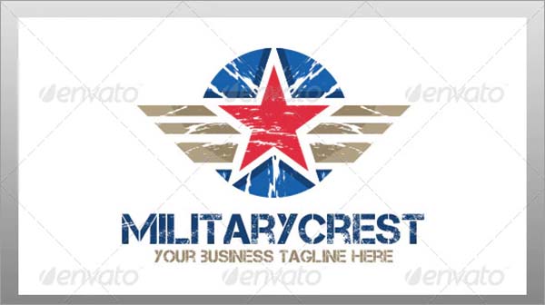 Military Crest Logo Design