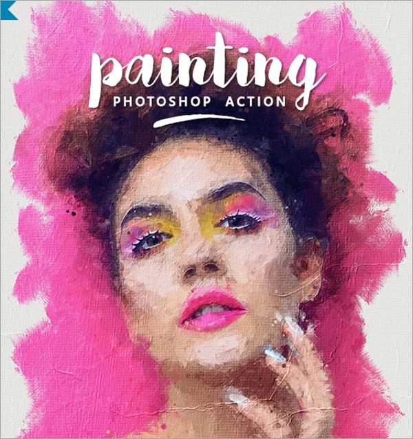 Painting Photoshop Action