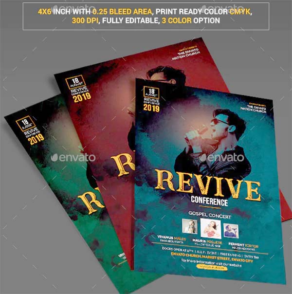 Revive Conference Flyer Design