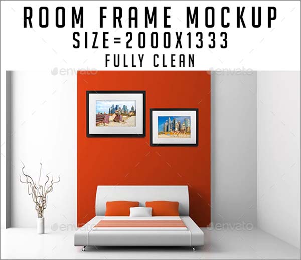 Room Frame Mockup Design