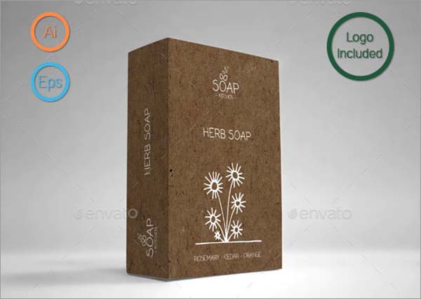 Sopa Box Package Design Template