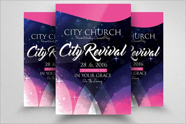 The City Revival Church Flyer