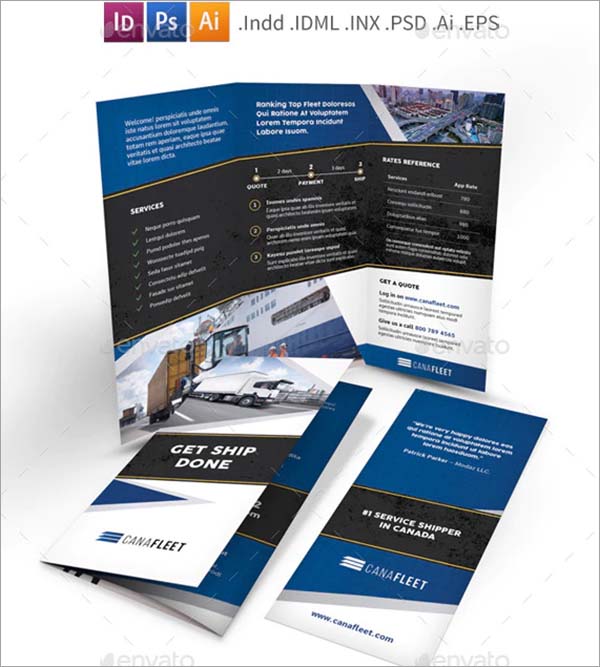 Transport Brochure Templates