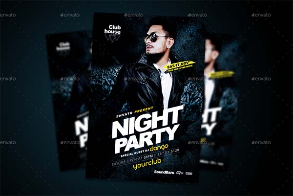 Artist PSD Flyer Design Template