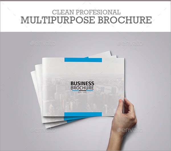 Business Solution PSD Brochure Template