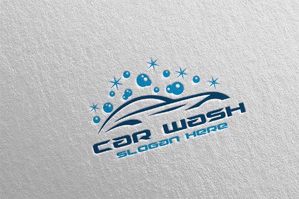 Car Wash Logo Designs