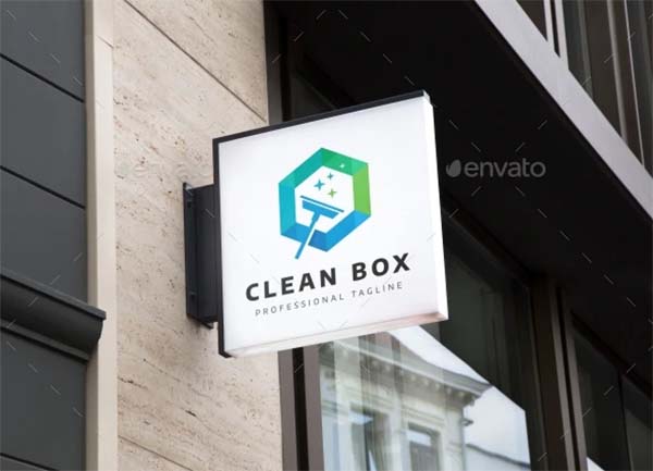 Cleaning Logo Design Template