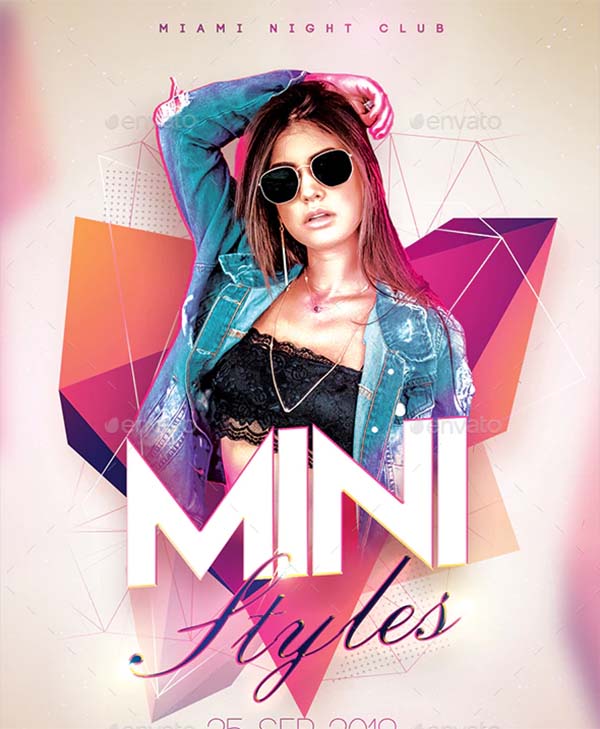 Creative DJ Artist Flyer Template