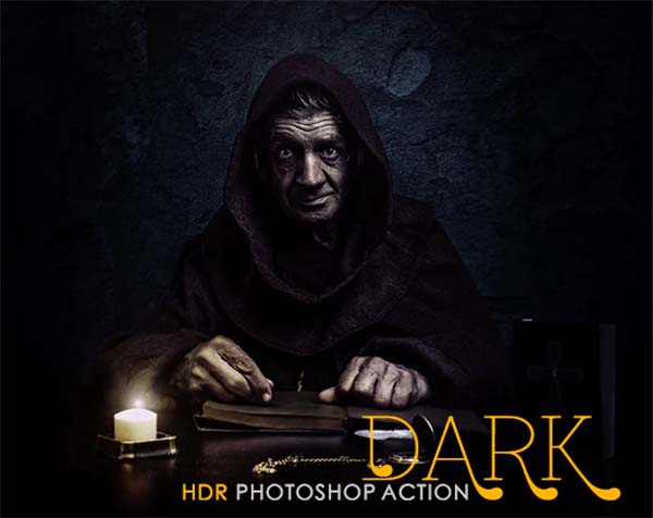 Dark HDR Photoshop Action