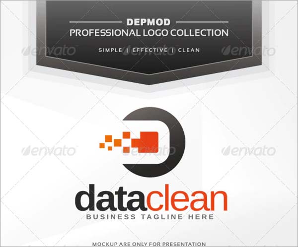 Data Clean Logo Design