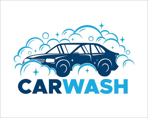 Free Car Clean Logo Template