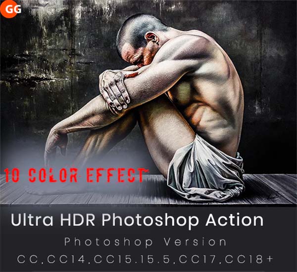 HDR Photoshop Action