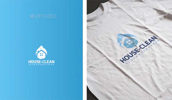 House Cleaning Logo Design