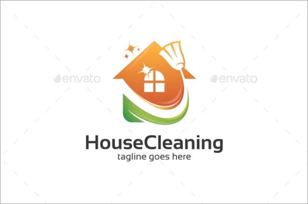 House Cleaning Logo Template