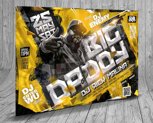 Rap Artist Flyer Template