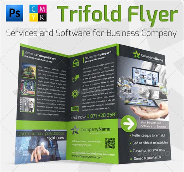 Solution and Software Trifold Flyer