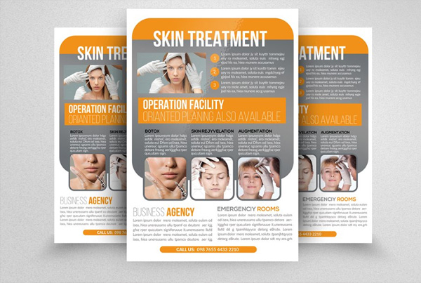 Spa & Skin Rejuvenation Flyer
