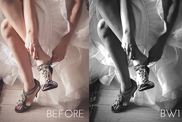 Black and White Photoshop Actions
