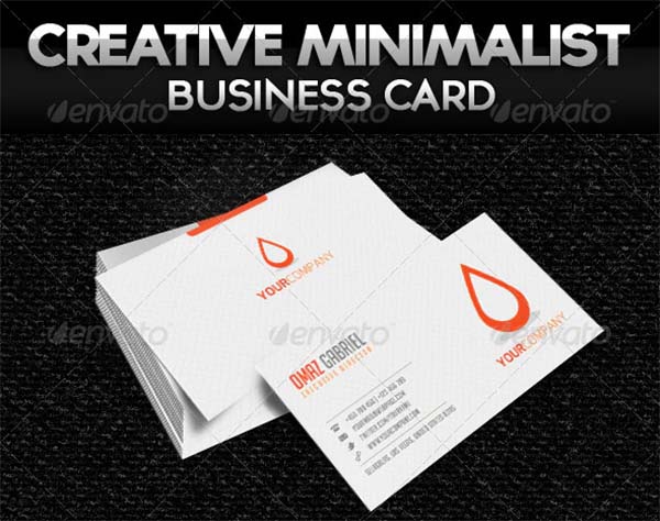 Creative Minimalist Business Card Templates